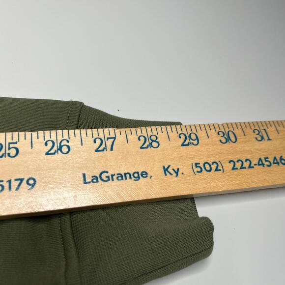 Polo Ralph Lauren Men's Double Knit Half Zip Sweatshirt Green Yellow $168 New - Picture 3 of 13